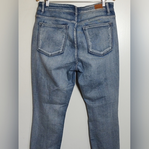 Judy Blue Classic Indigo Acid Wash Skinny Jeans - Picture 9 of 11